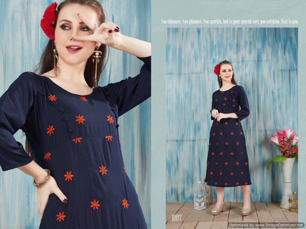 Anamika Kurti 1 Heavy Muzlin Kurti Collection